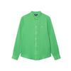 Polo Casual Shirt Pony Embroidered Collar Linen Long Sleeve Kids Kids Tops 323968098-006
