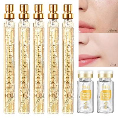 Instant Lift Koreanisches Protein-Fadenlifting-Set, Gesichtsfüller, resorbierbares Kollagen-Protein, straffende Anti-Aging-Gesichtsessenz