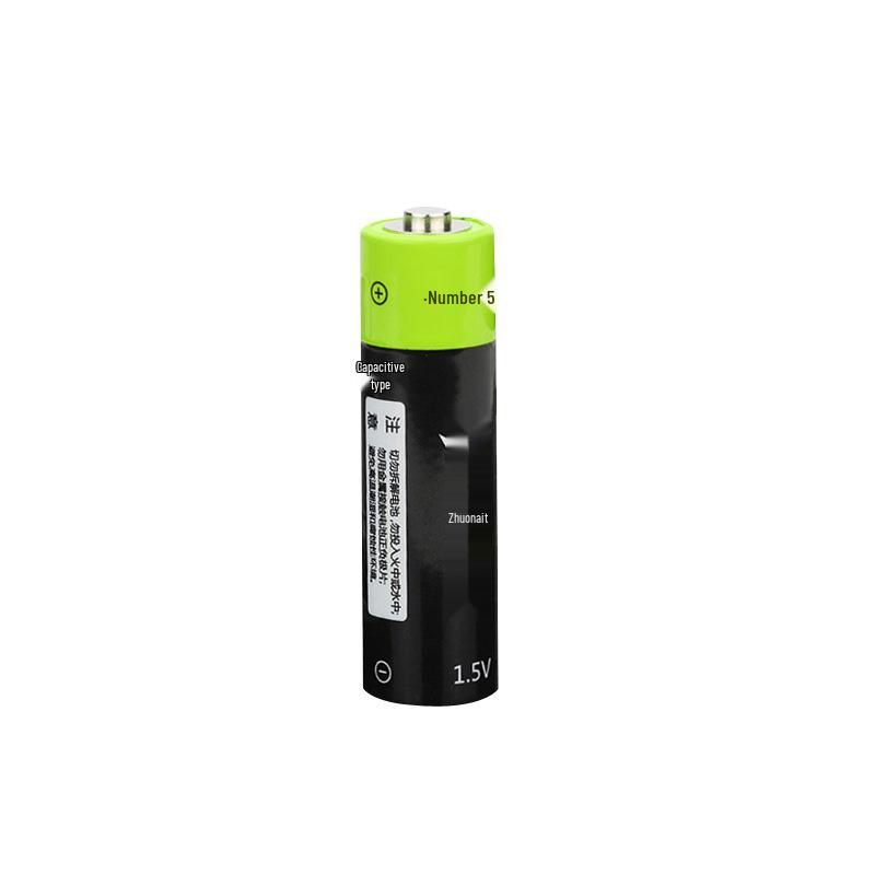 5th Gen USB Fast Charger with Smart Set for 1.5V Rechargeable Lithium Batteries (2-Pack)