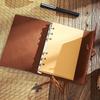 A6 Loose-leaf Notebook Retro Multipurpose Diary Books for School Office