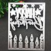 Birthday Metal Cutting Dies Card Embossing DIY Photo Album Template Mold X3UC