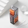 Mini Floss Box with Automatic Pop-up Toothpick Holder Portable Box Flossing Floss Stick Organizer Toothpick Dispenser  Holder