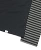 NOMANUAL Stripe Layered Long Sleeve Tee - Black