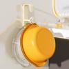 2Pcs Plastic Washbasin Hook Wall Mounted Stretchable Washbasin Storage Shelf Space Saving Self-adhesive Basin Storage Rack