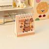 2026 Year Cartoon Capibara Desktop Mini Desk Calendar Planner Desktop Decoration Office Stationery