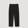 OVV Women's Loose Pleated Cropped Tapered Trousers