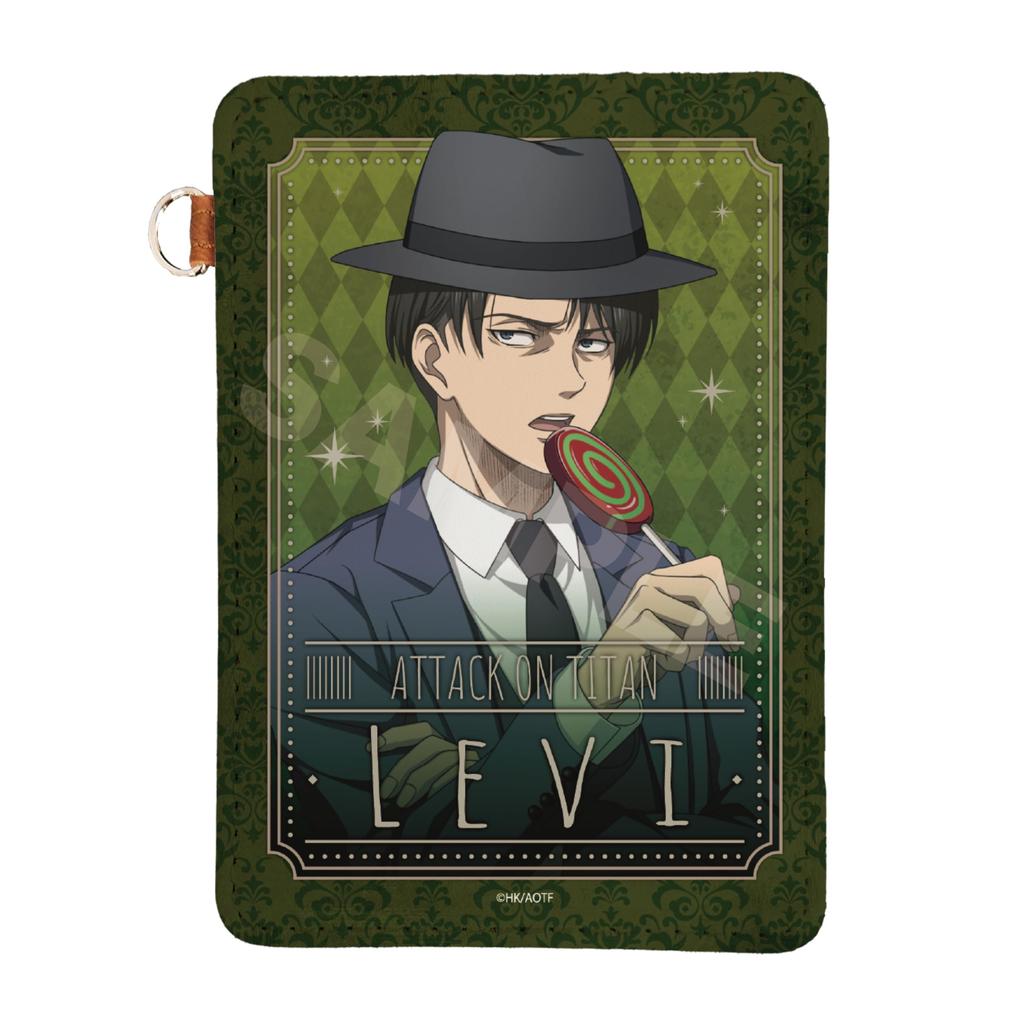 Attack On Titan The Final Season 04 Levi Leather Pass Case