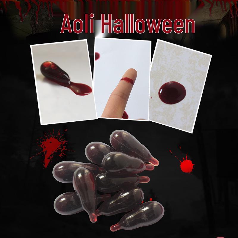 Halloween Cosplay Washable Fake Blood Capsule Prop