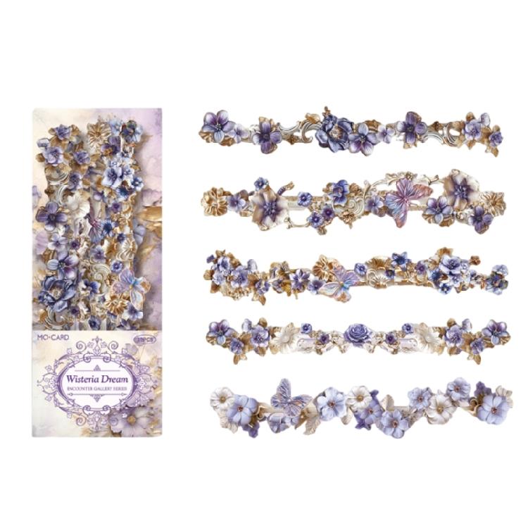 10 шт. Стикер с цветочной рамкой Стикер для скрапбукинга для скрапбукинга Планера Журнала Ноутбука Пенала Фоторамки