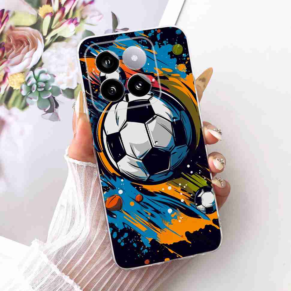 For Xiaomi Mi 14 5G 23127PN0CC Case Fashion Dragon Butterfly Silicone TPU Cover For Xiaomi Mi14 5G 6.36" 23127PN0CG Phone Shell