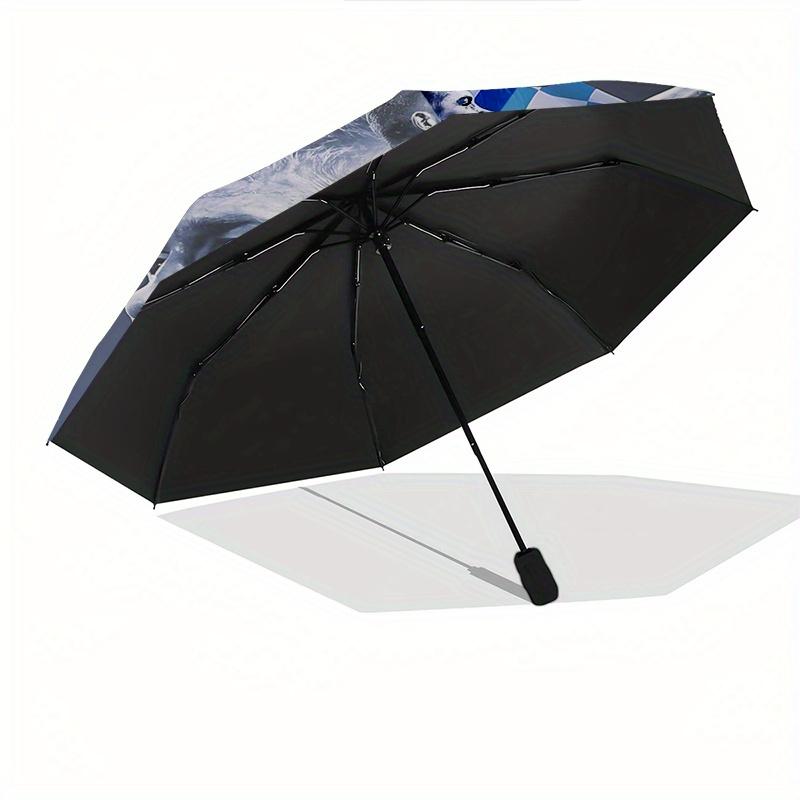 Manchester City, Kevin De Bruyne Automatic Opening and Closing Umbrella, Compact Travel Umbrella, Lightweight and Portable, Suitable for Bea