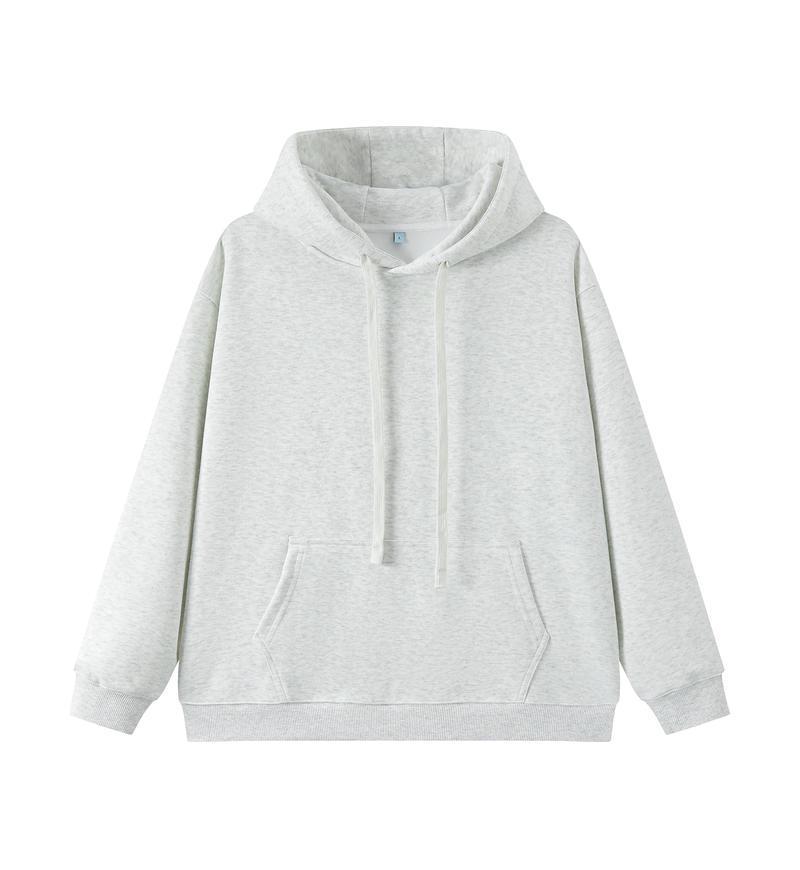 

330g Sea Island Cotton Loose Fit Solid Color Hoodie L