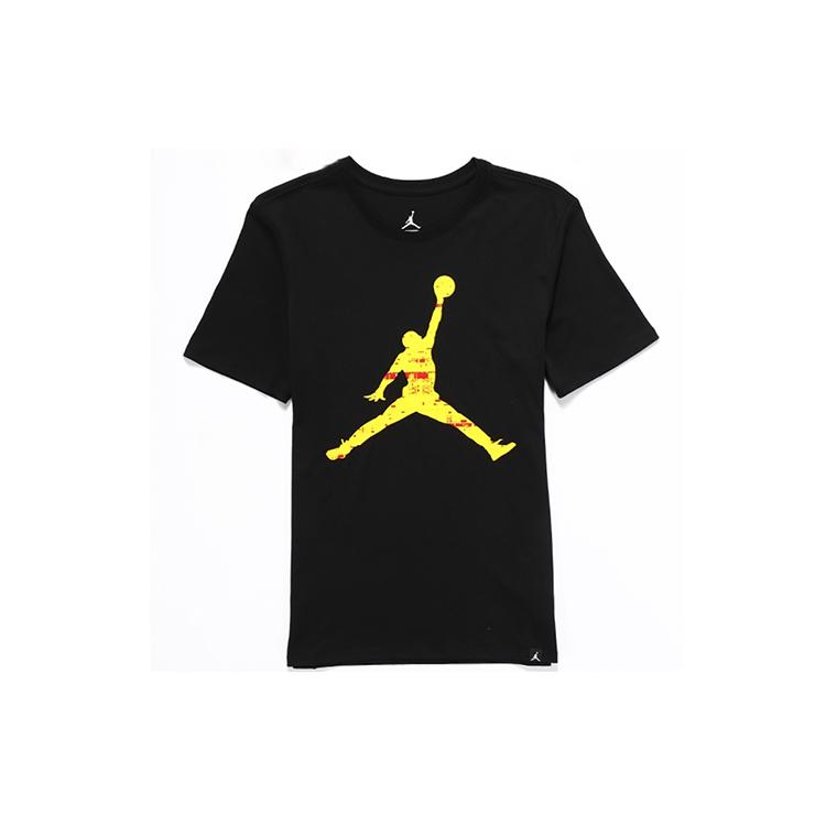 Jordan T Shirts Mens Crew Neck Moderate Straight Fit AQ0693-010