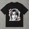 2026 Hot Vintage Kpop Idol Arirang World Tour Bangtan Jungkook V Taehyung Jimin Jin Suga RM J-hope T-shirt Unisex Hip Hop Streetwear Oversized Tshirt