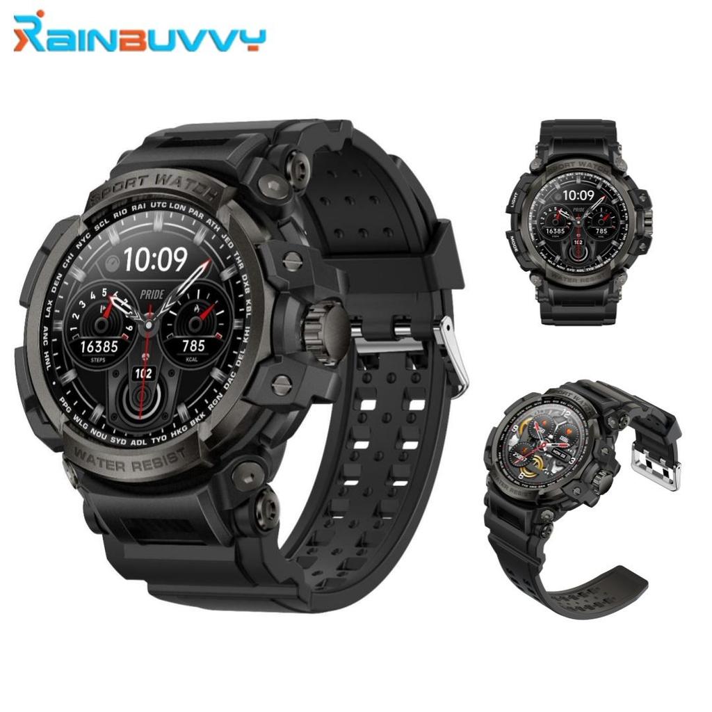 Rainbuvvy LC16 Bluetooth Call Έξυπνο ρολόι 1,32 ιντσών TFT LCD Οθόνη καρδιακού παλμού IP68 Αδιάβροχο αθλητικό ρολόι Android πολύγλωσσο