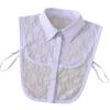 Versatile Shirt Shirt Lace Black And White False Collar Lapel Stand-Up Collar Women'S Sharp Collar Save B80B81