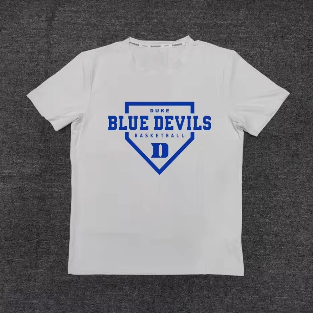2025 North America Limited Duke North Carolina University Basketball Mens Clothes Men Clothing Short Sleeve Round Neck T-shirt