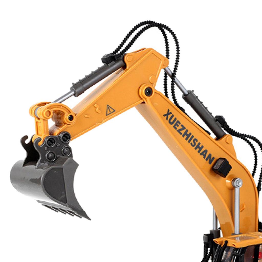 Іграшки для будівельного майданчика 1:Машинка-екскаватор та бурова установка, інженерна самоскидна вантажівка, масштаб 1:20