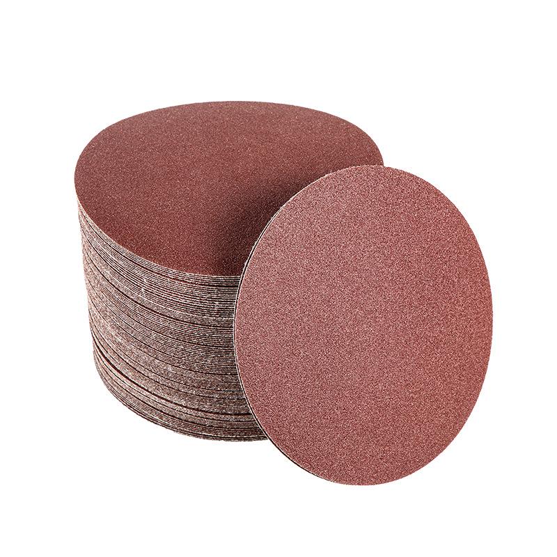 5-inch 8-Hole Red Sandpaper 125MM for Wood Sanding