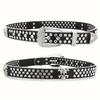 Fashion Diamond Western Cowboy Style Y2K Women's Belt PU Leather BB Belt Denim Dress Accessories