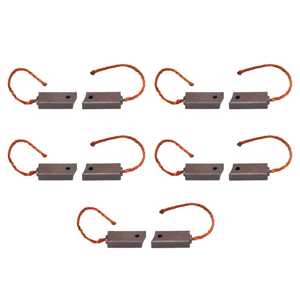 10 Pcs Alternator Regulator Brush Set RE60 RE72 Repair Kit Generator Electric Motor Brush