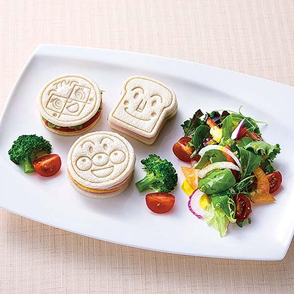 Bandai Anpanman Multi Cookie Cutter Easy Use Made Japan