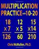 The Multiplication Practice with 10-20 : Improve Your Math Fluency Worksheets : 26 Book