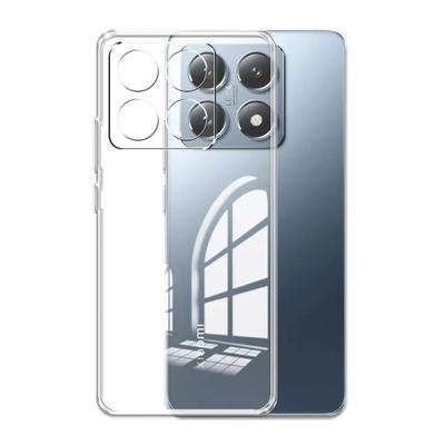 Do etui Xiaomi Mi 14T Pro Miękki silikon Przezroczysty Odporny na wstrząsy zderzak Do Xiaomi Mi 14 T 13T 12T 11T 10T Pro Ochrona aparatu TPU Pokrowiec na telefon