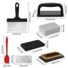 Grillreinigungskit Grillreinigungspads Hitzebeständiger Schrubber Ergonomisch Für Schaufel Kochutensilien Picknick Kochgeschirr Food Truck
