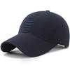 Three Horizontal Lines Embroidery Baseball Caps Spring And Autumn Outdoor Adjustable Casual Hats Sunscreen Hat