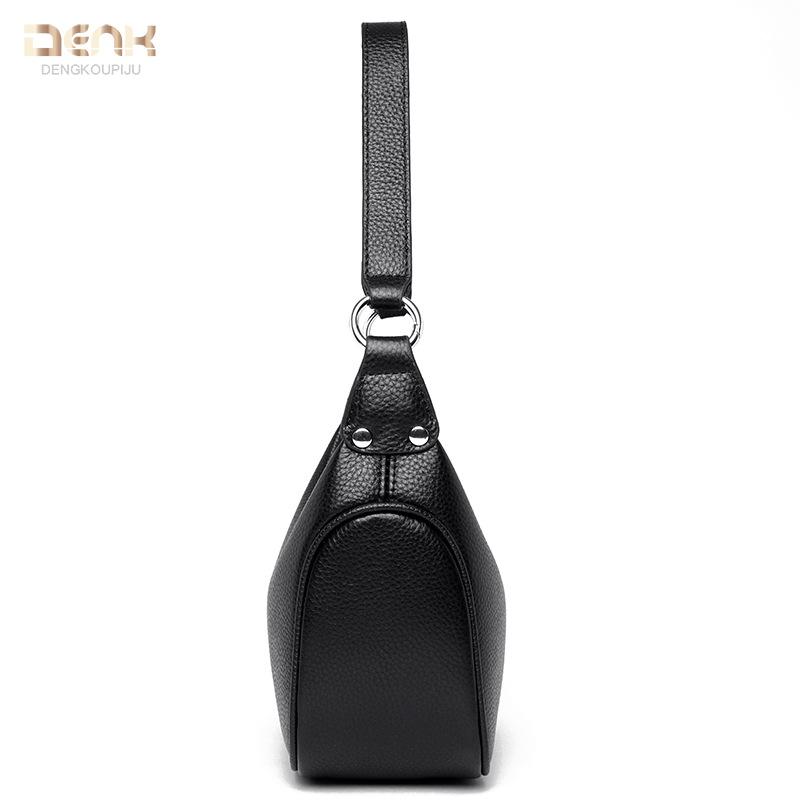 Real cowhide women's bags niche underarm bags new high-end first-layer cowhide shoulder messenger bags