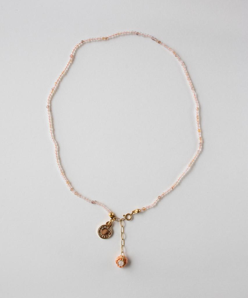 Merrymotive Orange Sunshine Gemstone Surgical Necklace