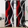 2PC Aboriginal Dot Art Curtains - Authentic Indigenous Circle Print Window Drapes for Living Room Bedroom Decor