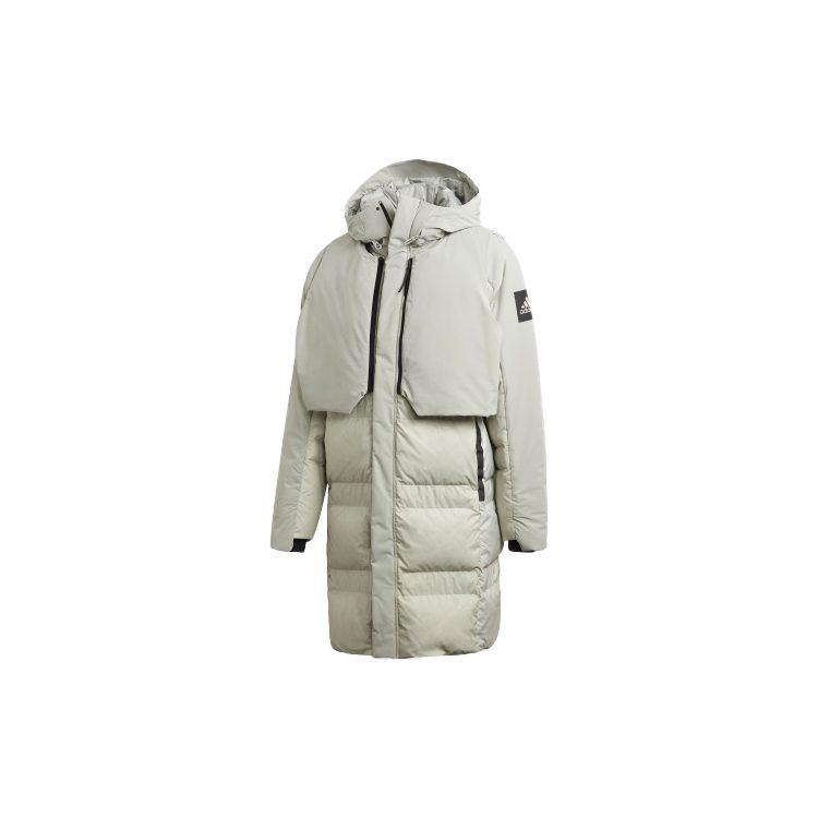adidas MYSHELTER Daunenjacke Winter Herren Metallic-Grau FT2430