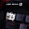 Cartoon Demon Slayer: Kimetsu No Yaiba Kokushibo Douma Akaza Character Series Keyboard Resin Material Keycap Esc Periphery Gifts