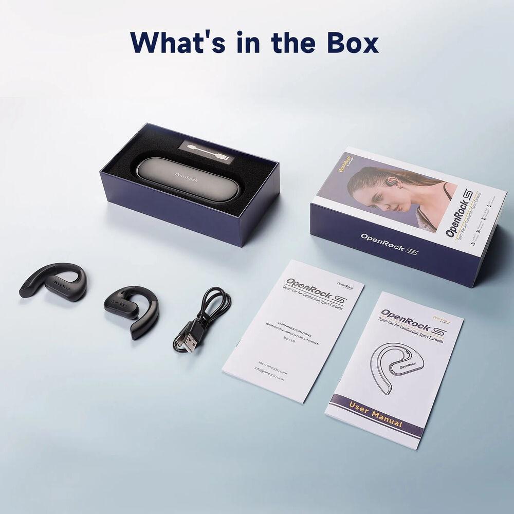 OpenRock S Bluetooth Earphones Open Ear Wireless Earbuds TWS Hi-Res