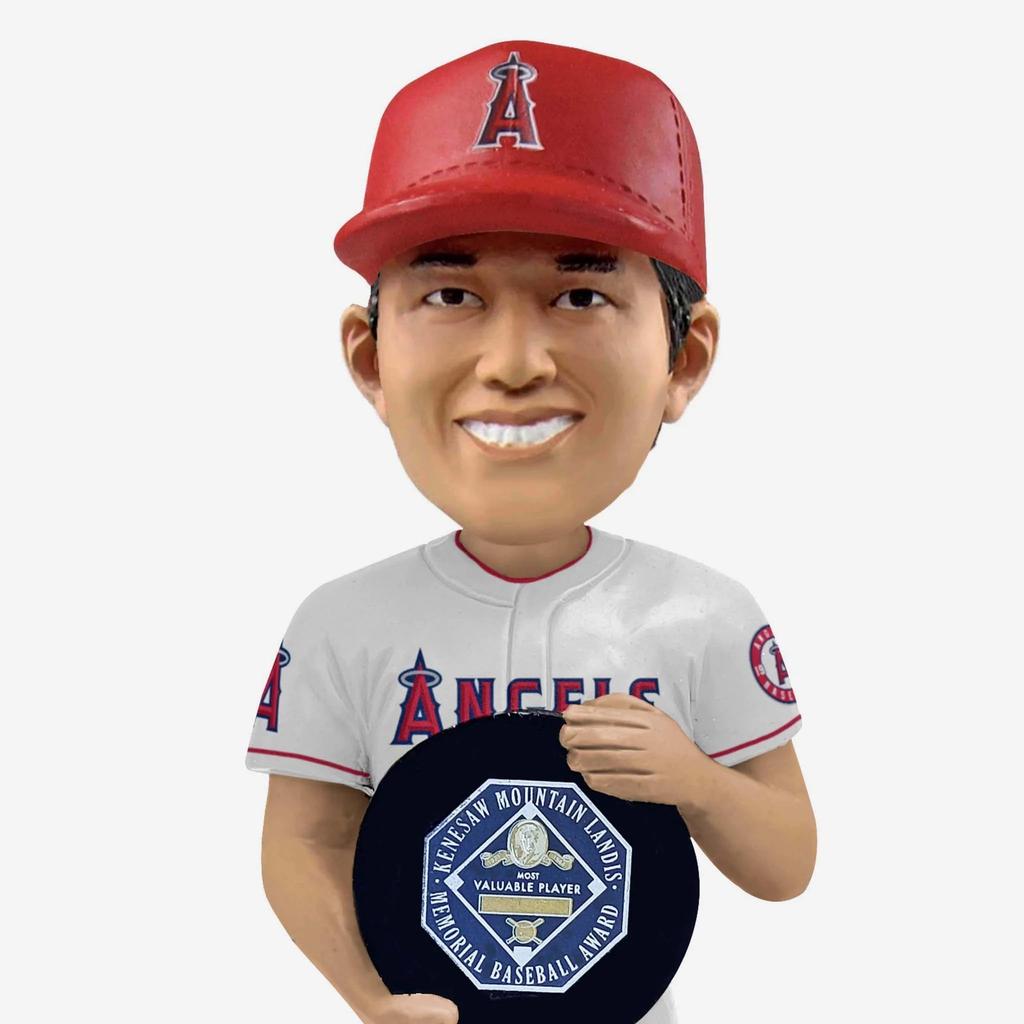 Limited to 1,021 units: Shohei Ohtani's first MVP award commemorative Los Angeles Angels bobble head doll, official MLB product [parallel import]