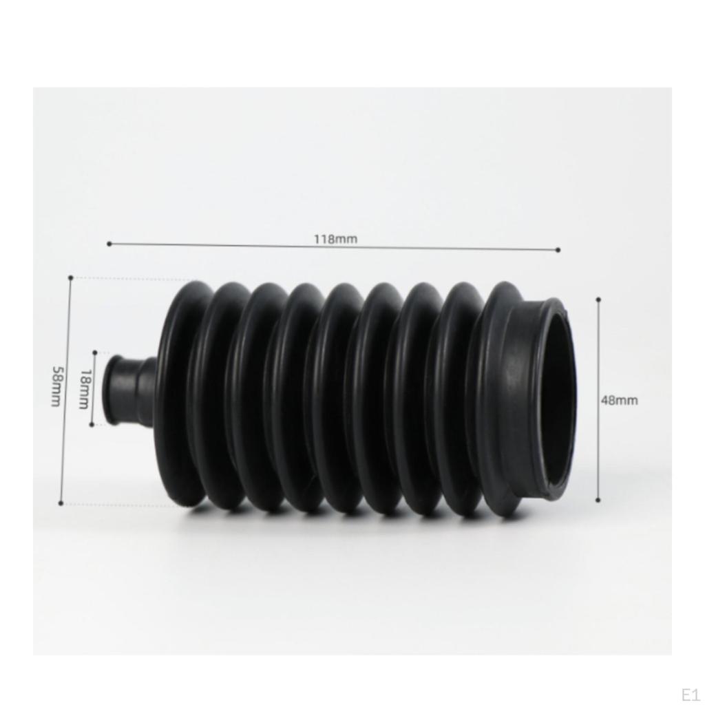 Vehicle Steering Boot Flexible Accordion Guarding for Club Use