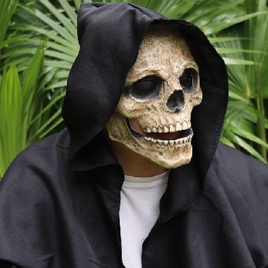 New Halloween product: a skull mask with a moving mouth Movable Mouth Skull Full Head Skull Mask