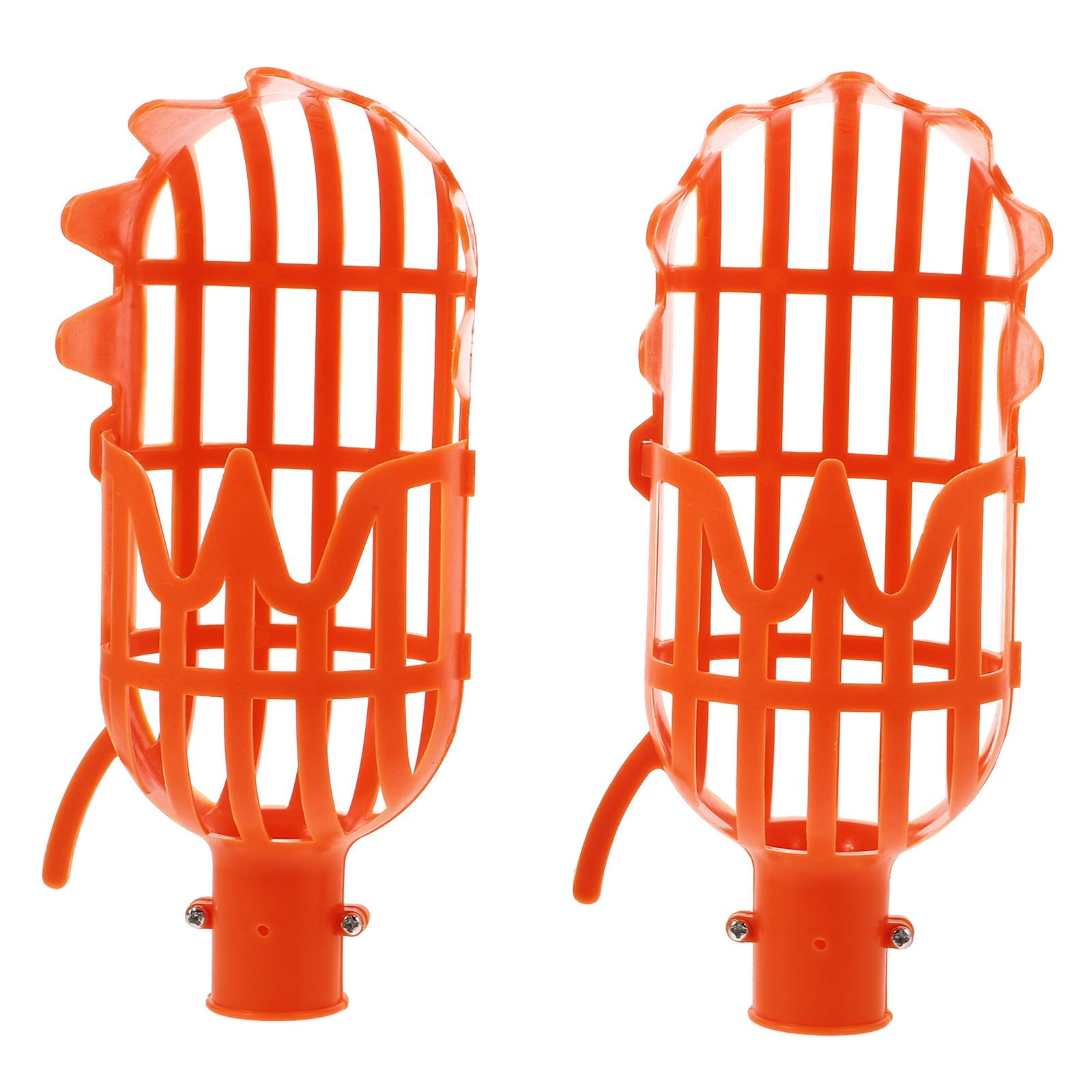 1Pcs Fruit Picker Tool Professional Garden Fruit Catcher for Picking Fruits on Tree Harvest Equipment Lightweight Strong Long 25X10X8.5CM
