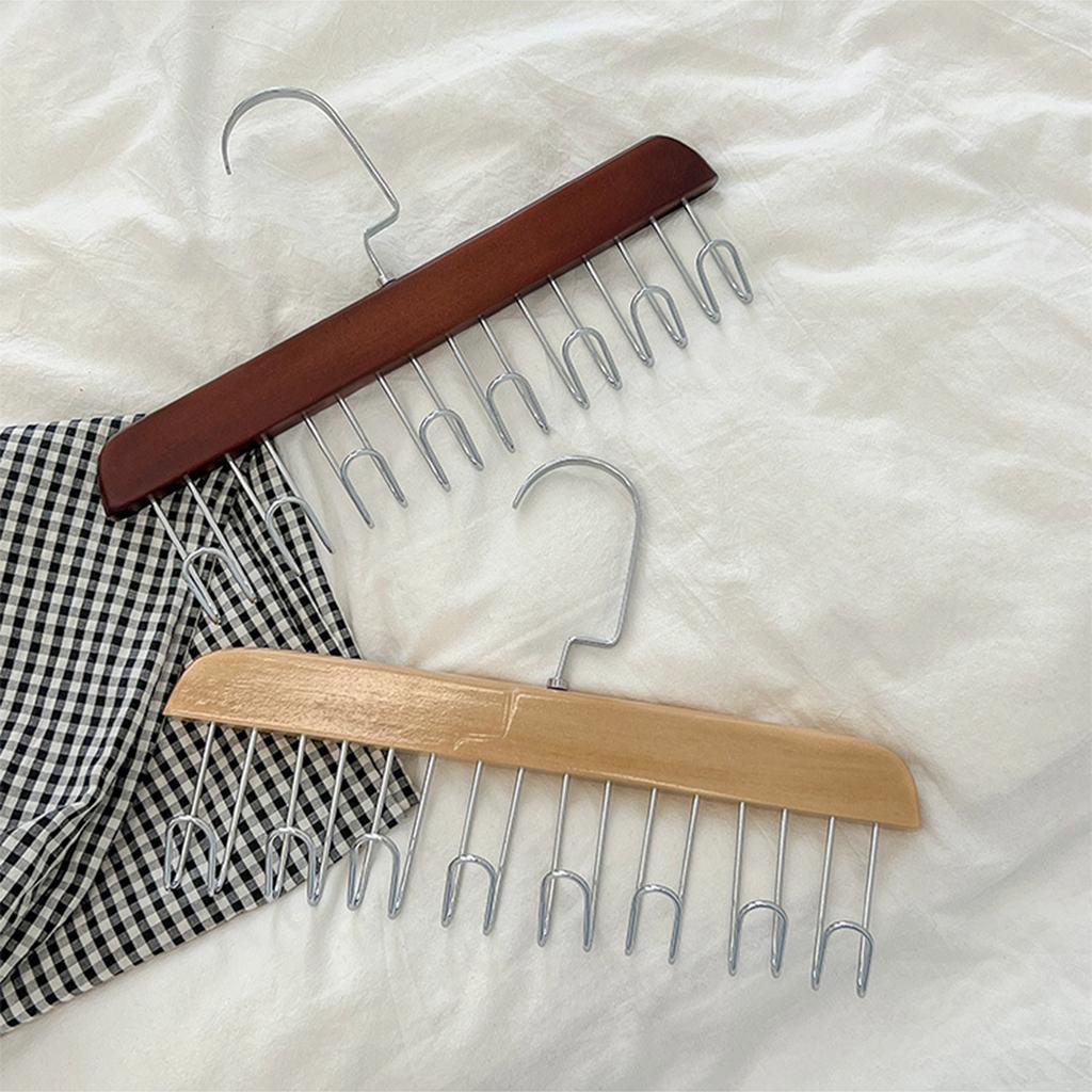 Tank Top Bra Hanger, Tie Storage Hangers, Multi Hook Coat Rack, Space Saving Hangers, 8 Hooks Tank Top Hanger, Storage For Belts Ties, Tie Storage Rac