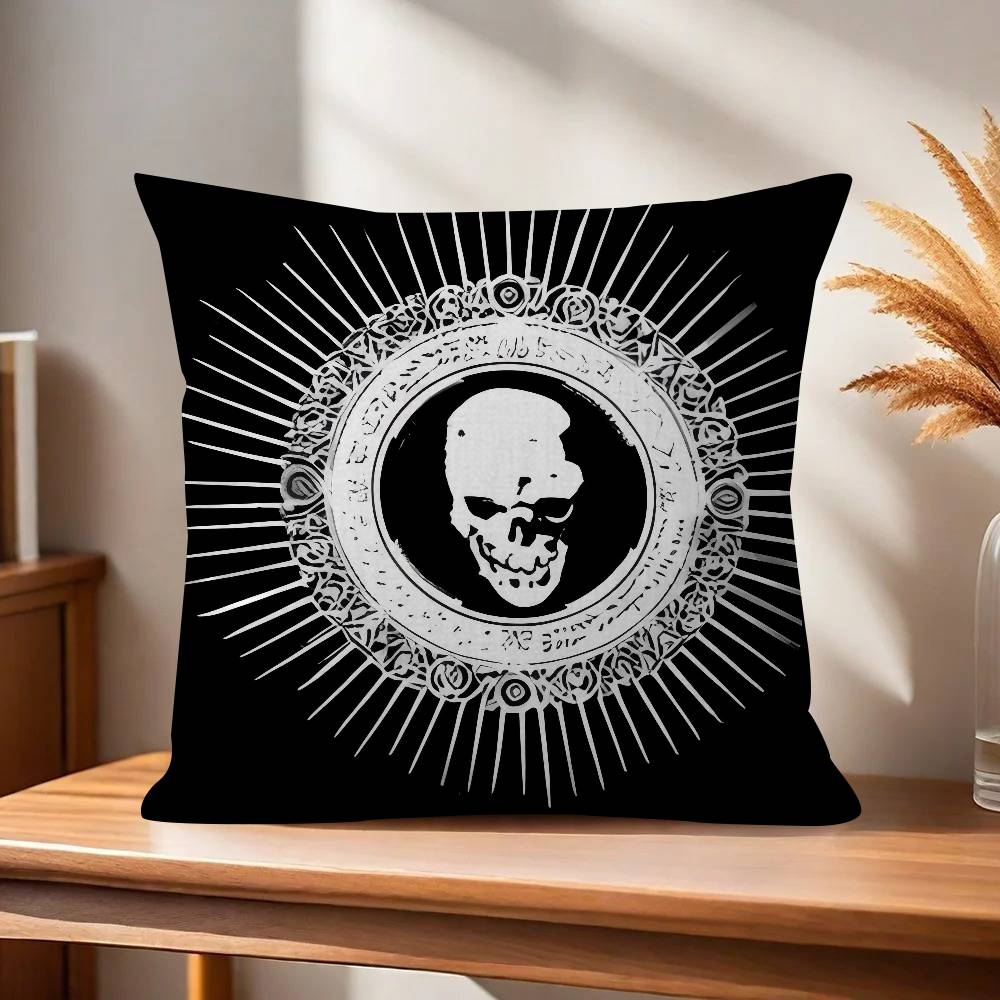 Anime Death Note hororr  Cushion Cover Inches Farmhouse Decor Home Throw Pillow Covers for Couch Decorations