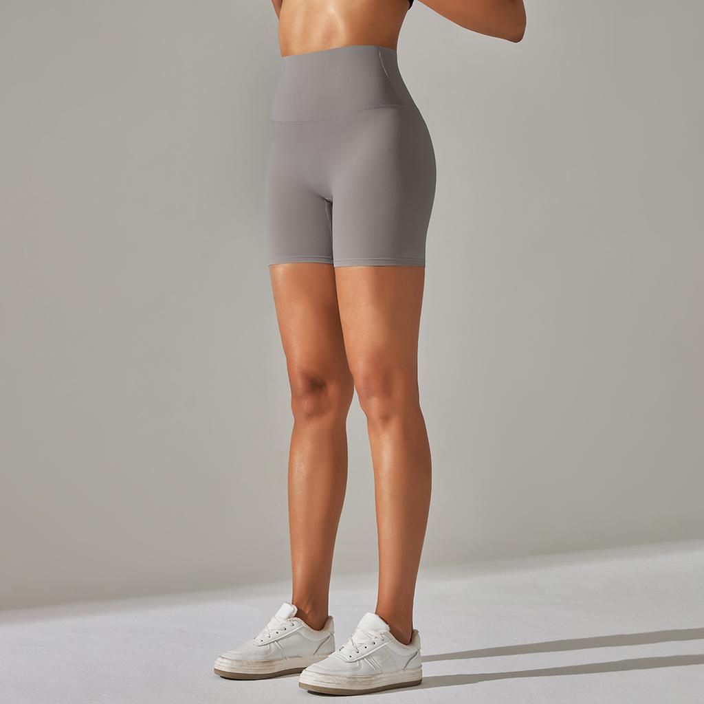 Align Damen-Yoga-Shorts mit hohem Bund – butterweich und federleicht! Ideal zum Laufen, Radfahren und für Fitness. 31 Farben.