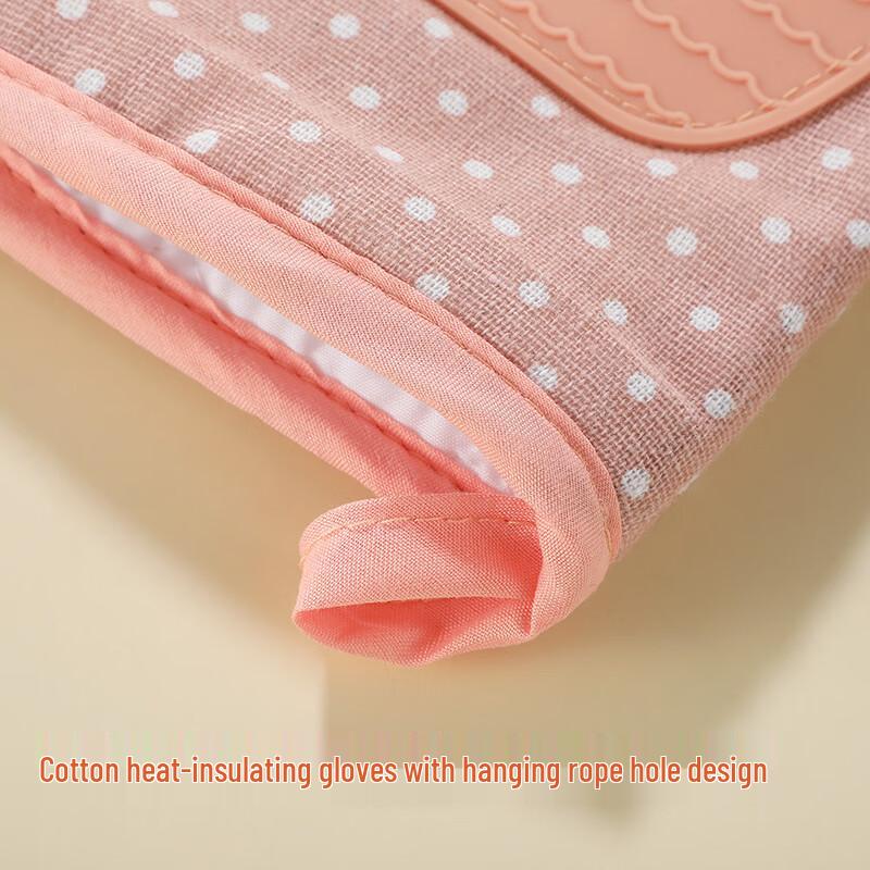 ZISIZ Silicone Heat Resistant Oven Gloves