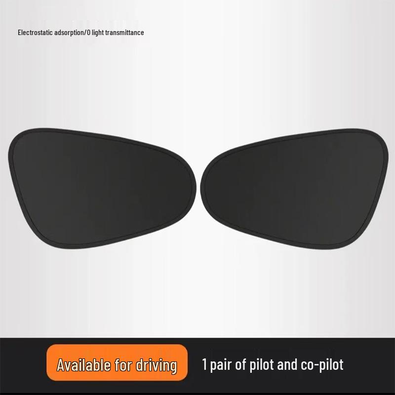 Static Cling Car Sun Shade - Side Window Blocker & Privacy Screen