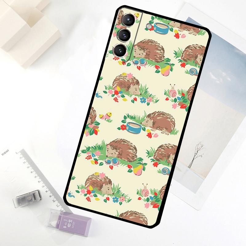 Kawaii Igel Herz Handyhülle Für Samsung Galaxy S25 S24 S23 S22 S21 S20 Ultra S9 S10 Plus S23 FE S25 FE Hülle