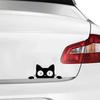 10pcs Black White Car Window Decals Cat Peeking Stickers  Electric Motorcycle Stickers