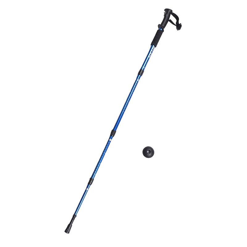 

51-110 см Телескопическая палка из алюминиевого сплава Треккинговые палки для походов Палки для ходьбы на открытом воздухе Треккинговые палки для альпинизма Трости для ходьбы Альпеншток синий