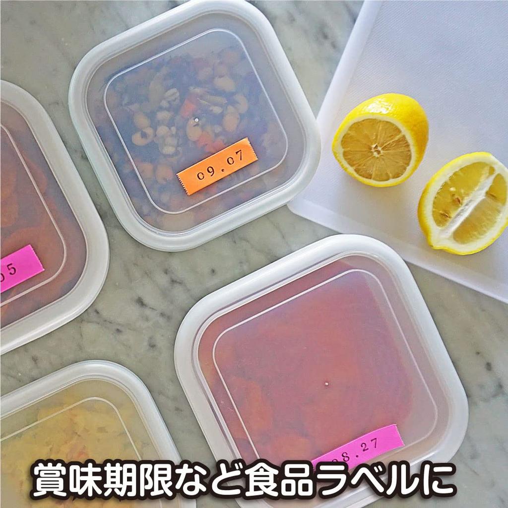 Yamato Memoc Sticky Notes Roll Tape 3 and 15mm X Refill, Rolls, Rose, Lemon, Lime, 10m, RK-15H-B