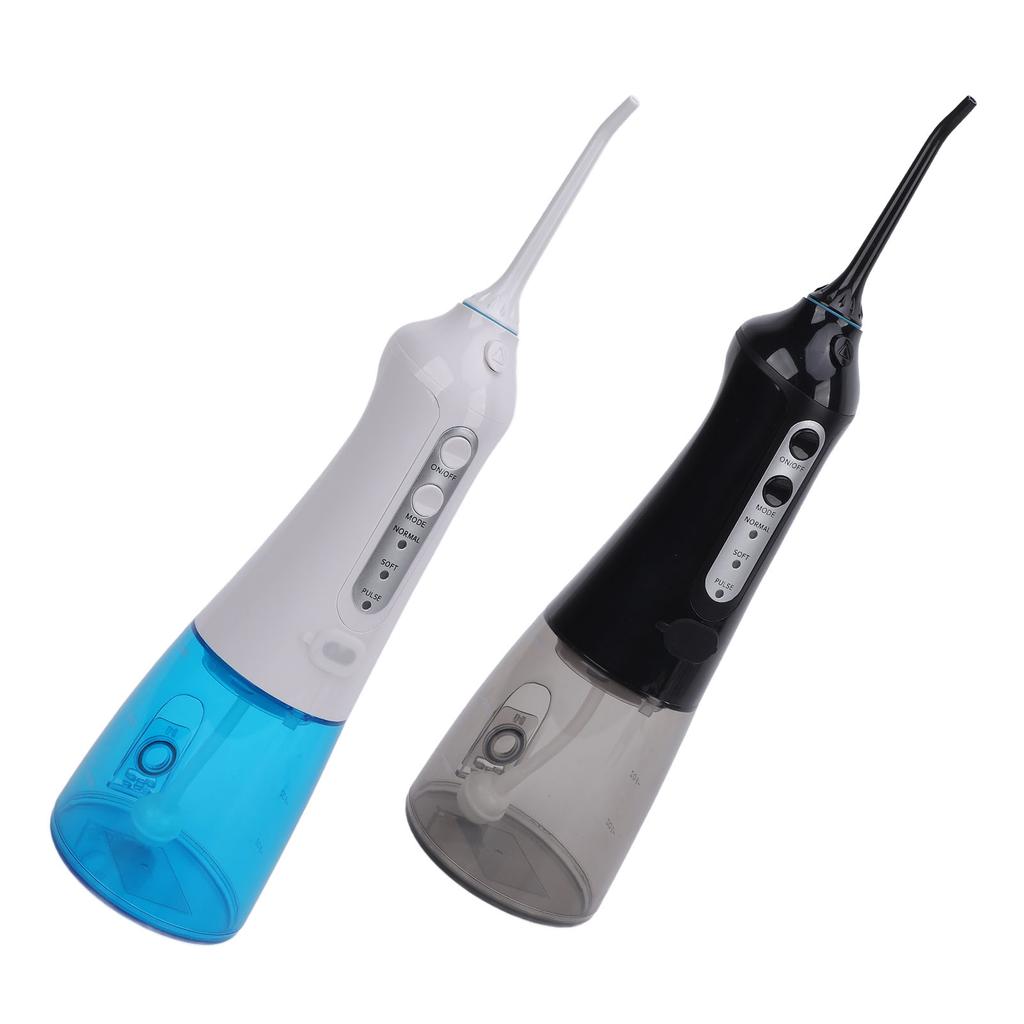300ml Tank Portable Oral Irrigator IPX7 Water Resistant 3 Modes Cordless Water Teeth Cleaner for Hom